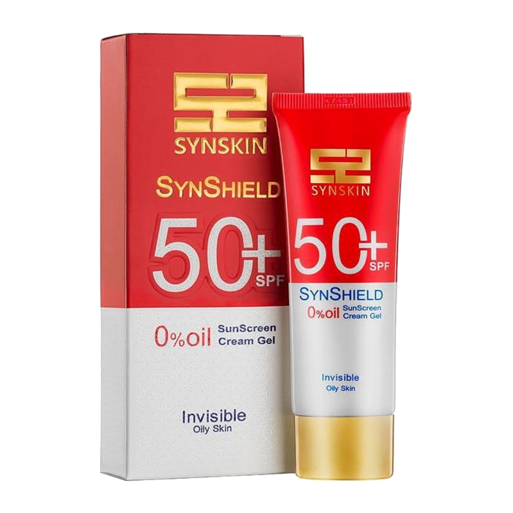 کرم ژل ضد آفتاب Synskin مدل Invisible Oily Skin حاوی SPF50 حجم 50 میل