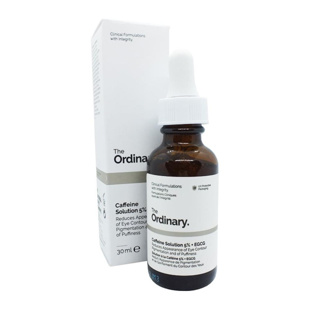 سرم دورچشم The Ordinary مدل Caffeine Solution 5% حاوی EGCG حجم 30 میل