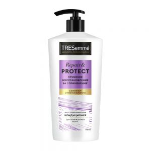 نرم کننده موی سر ترزمی TRESemme مدل Repair And Protect مناسب موهای رنگ شده حجم 630 میل