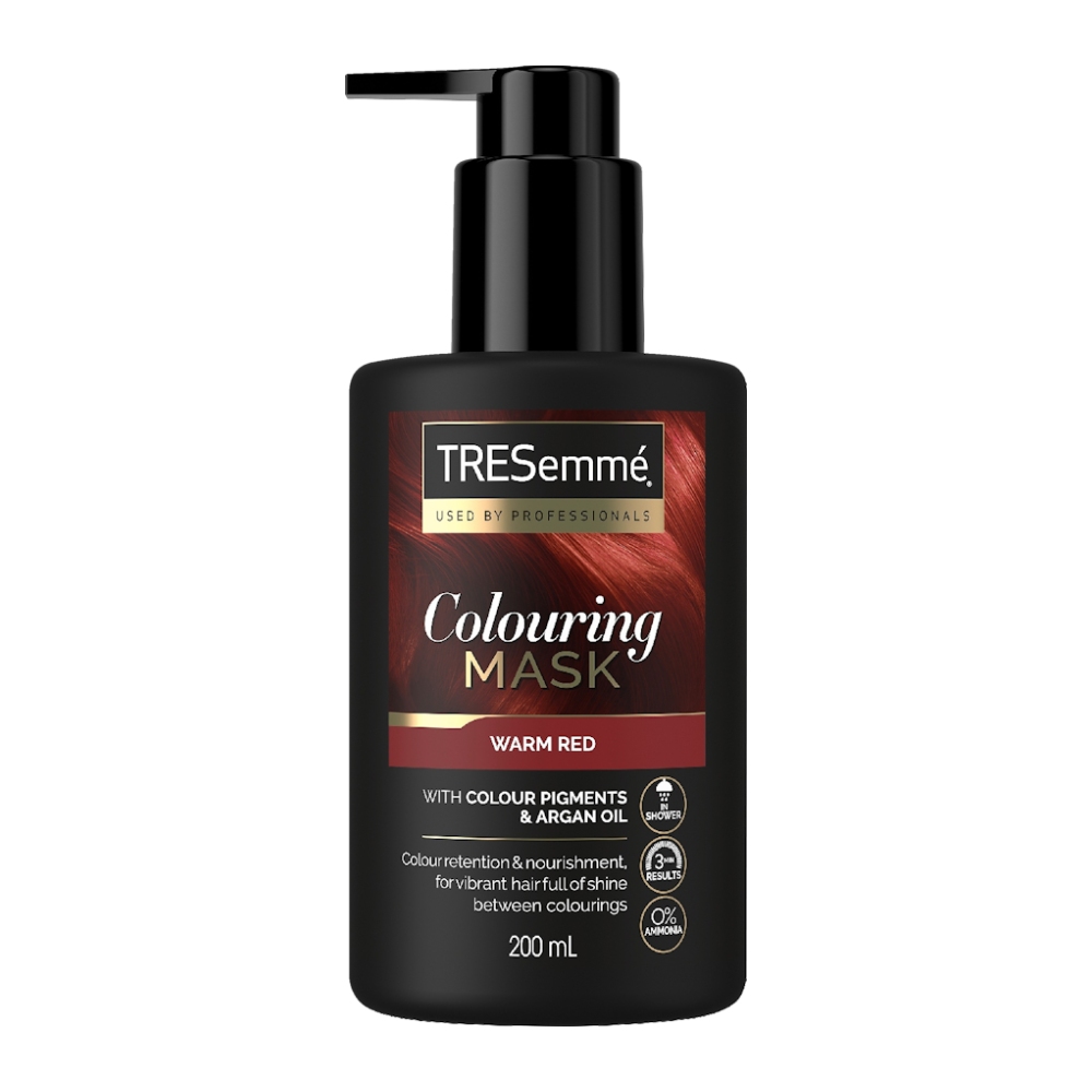 ماسک مو ترزمی TRESemme سری Colouring مدل Warm Red تثبیت کننده رنگ مو حجم 200 میل