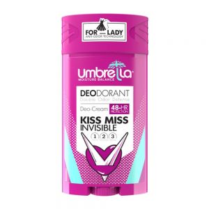 استیک ضد تعریق زنانه Umbrella مدل Kiss Miss Invisible حجم 90 میل