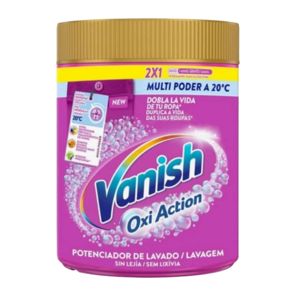 پودر لکه بر لباس ونیش Vanish مدل Oxi Action وزن 900 گرم