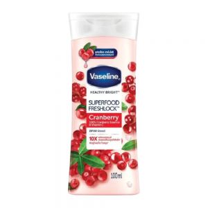 لوسیون بدن وازلین Vaseline مدل Cranberry حاوی عصاره کرنبری حجم 100 میل