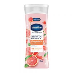 لوسیون بدن وازلین Vaseline مدل Grapefruit حاوی عصاره گریپ فروت حجم 100 میل