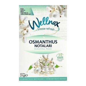 خوشبو کننده کمد و لباس Wellnax مدل Osmanthus Notalari رایحه گل اسمانتوس وزن 21 گرم