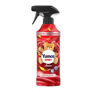 اسپری خوشبو کننده هوا یوموش Yumos مدل Amber رایحه کهربا حجم 450 میل