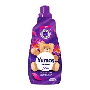 نرم کننده لباس یوموش Yumos مدل Lotus رایحه نیلوفر آبی حجم 1440 میل